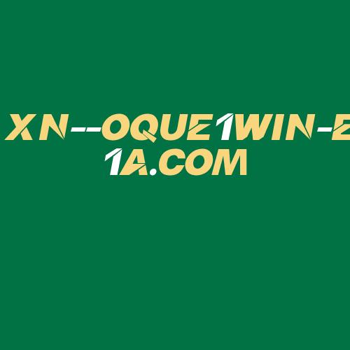 Logo da XN--OQUE1WIN-E1A